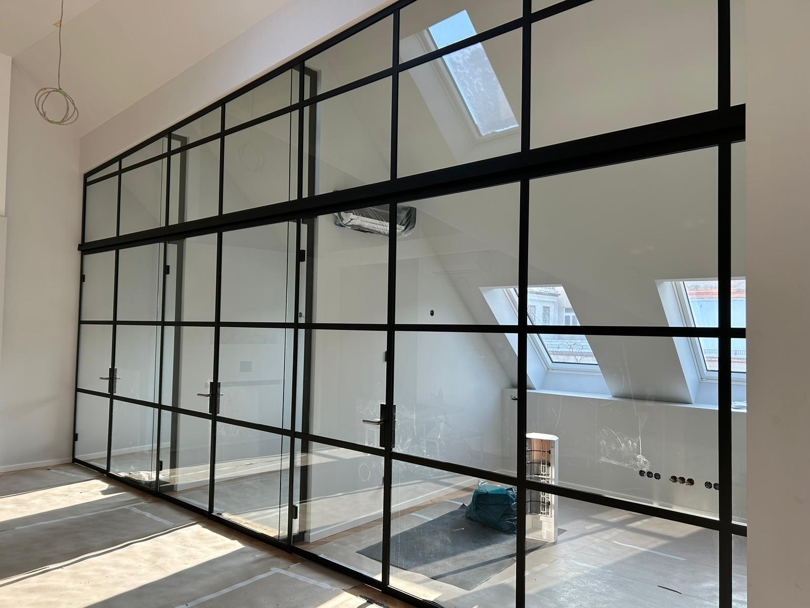 Glastrennwände für Kinderwunschklinik